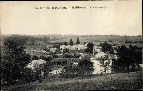 Ak Gaillonnet Val-d´Oise, Vue d'ensemble