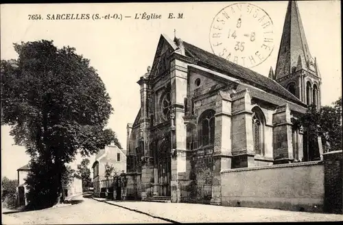 Ak Sarcelles Val d’Oise, L'Eglise