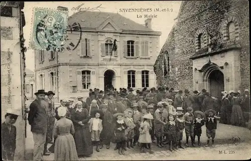 Ak Savennières Maine et Loire, La Mairie