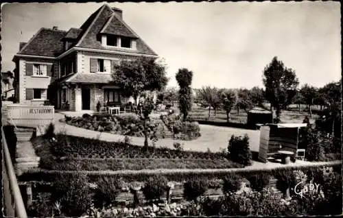 Ak Saint-Pierre-sur-Dives Calvados, Hotel Restaurant de la Dives