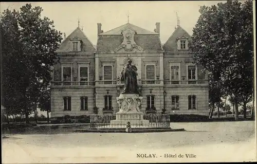 Ak Nolay Côte-d´Or, Hotel de Ville