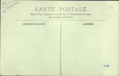 Ak Falaise Calvados, Entree du Tombeau de Marie Joly