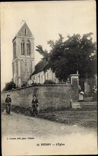 Ak Potigny Calvados, L'Eglise