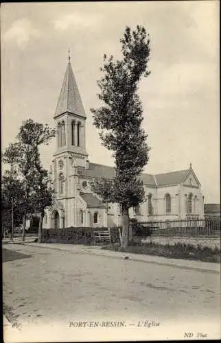Ak Port en Bessin Calvados, L'Eglise