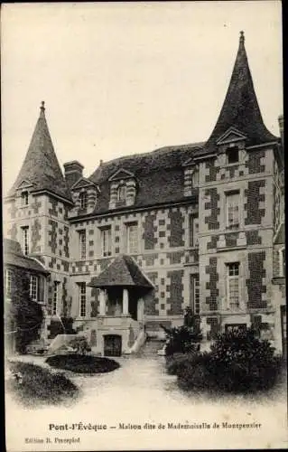 Ak Pont l'Évêque Calvados, Maison dite de Mademoiselle de Montpensier