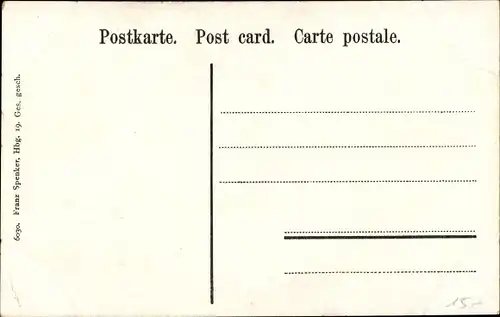 Ak Namibia, Deutsch Südwestafrika, Deutsche Kolonie, Patrouillenritt bei Sedan, Gedicht, color