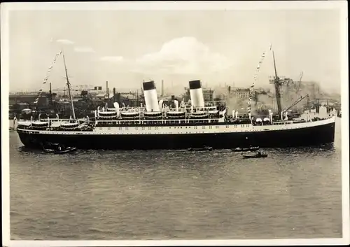 Ak HSDG Zweischrauben Motorschiff Monte Olivia