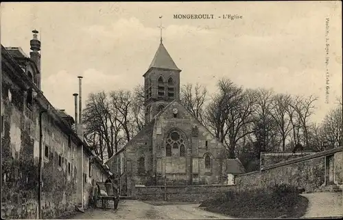 Ak Montgeroult Val-d’Oise, L'Eglise