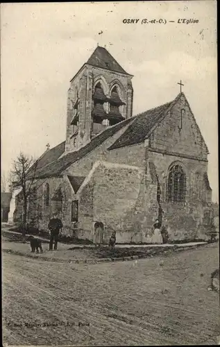 Ak Osny Val-d´Oise, L'Eglise