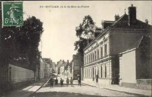 Ak Houdan Yvelines, Rue de Paris