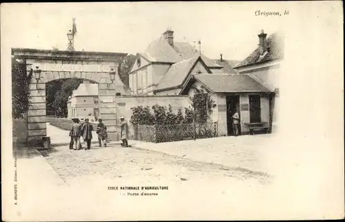Ak Grignon Yvelines, Ecole Nationale d'Agriculture de Grignon, La Porte d'entree