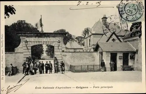 Ak Grignon Yvelines, Ecole Nationale d'Agriculture de Grignon, Porte principale
