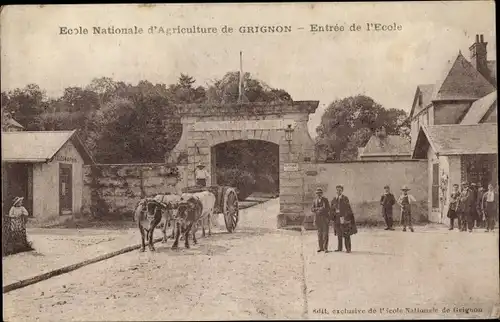 Ak Grignon Yvelines, Ecole Nationale d'Agriculture de Grignon, Entree de l'Ecole