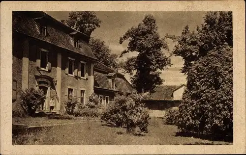 Ak Tännich Großkochberg, Reichs Ferienheim Guts Schloss