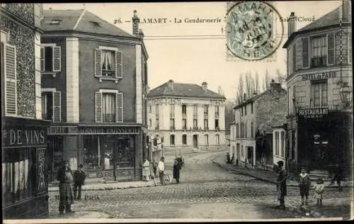 Ak Clamart Hauts de Seine, La Gendarmerie