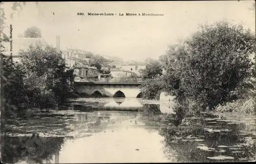 Ak Montfaucon Maine et Loire, La Moine