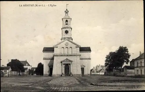 Ak La Menitre Maine et Loire, L'Eglise