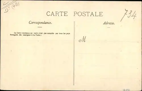 Ak La Menitre Maine et Loire, Manoir connu a l'epoque sous le nom grenier aux Rentes