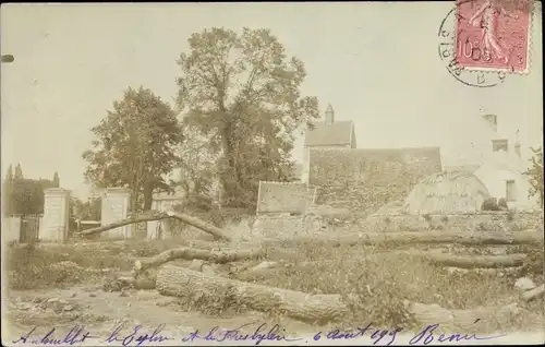 Ak Yvelines, Ortsansicht, Kirche