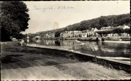 Ak Bougival Yvelines, Quai Clemenceau