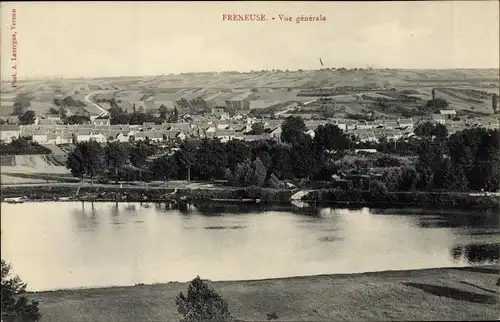 Ak Freneuse Yvelines, Vue generale