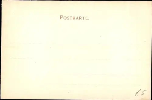 Ak Leipzig in Sachsen, Die alte Gerberbrücke über die Parthe, abgebrochen im Jahre 1862