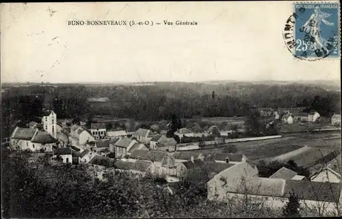 Ak Buno Bonnevaux Essonne, Vue generale