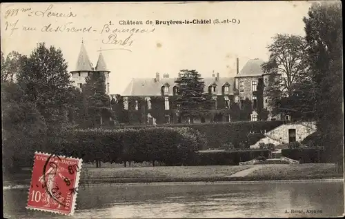 Ak Bruyères le Châtel Essonne, Chateau