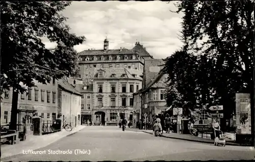 Ak Stadtroda an der Roda Thüringen, Ortspartie