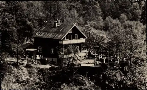 Ak Jocketa Pöhl Vogtland, Gasthaus Adlerstein