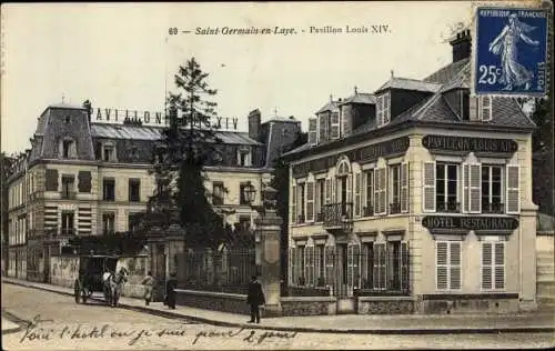 Ak Saint Germain en Laye Yvelines, Pavillon Louis XIV