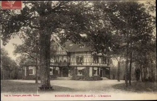 Ak Bonnières-sur-Seine Yvelines, L'Aventure