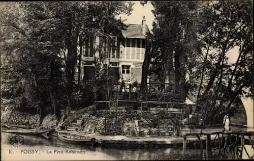 Ak Poissy Yvelines, Le Petit Robinson
