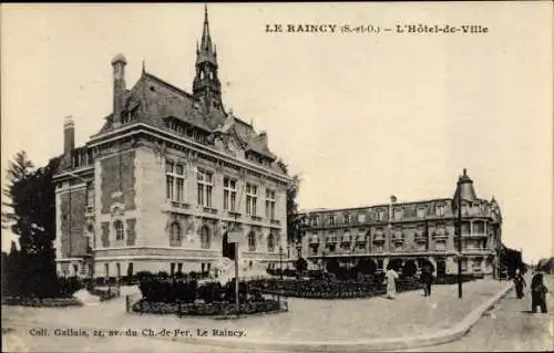 Ak Le Raincy Seine Saint Denis, L'Hotel de Ville