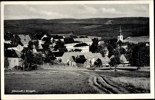 Ak Jöhstadt im Erzgebirge Sachsen, Teilansicht