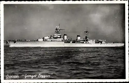 Ak Französisches Kriegsschiff, Georges Leygues, Croiseur