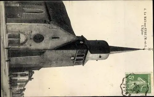 Ak Le May sur Evre Maine et Loire, L'Eglise