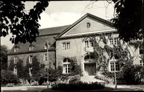 Ak Bad Muskau in der Oberlausitz, Moorbad