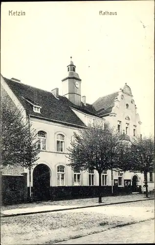 Ak Ketzin an der Havel, Rathaus