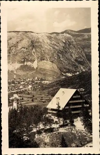 Ak Bohinj Slowenien, Hotel Bellevue