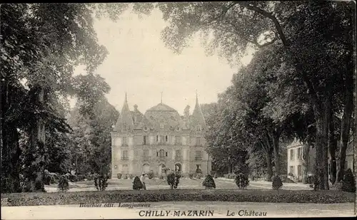 Ak Chilly Mazarin Essonne, Le Chateau