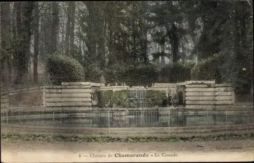 Ak Chamarande Essonne, La Cascade