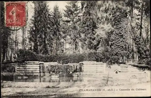 Ak Chamarande Essonne, Cascade du Chateau