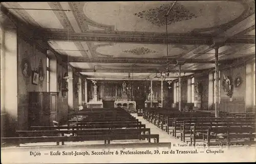 Ak Dijon Côte d'Or, Ecole Saint Joseph, Chapelle