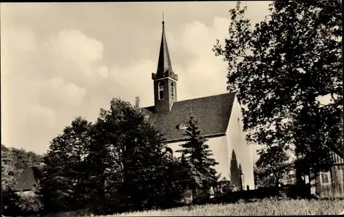 Ak Oberwinkel Waldenburg, Kirche