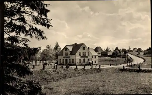 Ak Kühnhaide Marienberg im Erzgebirge Sachsen, Gasthaus Schwarzwassertal