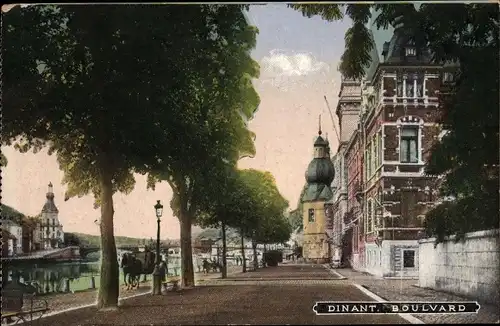 Ak Dinant Wallonien Namur, Boulevard