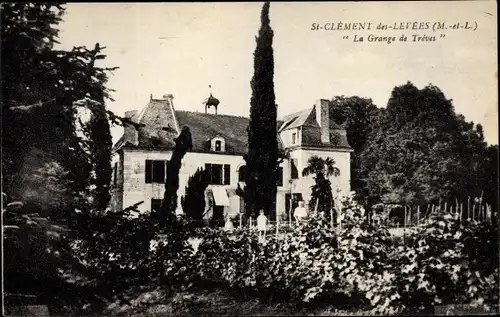 Ak Saint Clément des Levées Maine-et-Loire, La Grange de Tréves