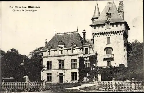 Ak Montaignac Correze, Le Chateau