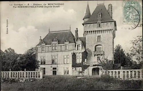 Ak Montaignac Correze, Le Chateau